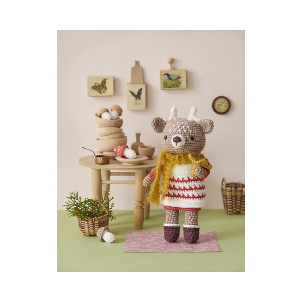 Tendres animaux au crochet – Livre amigurumi et personnages de Val Bichon