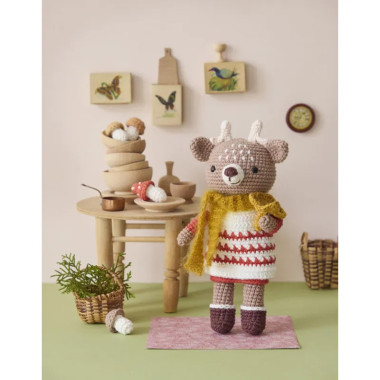 Tendres animaux au crochet – Livre amigurumi et personnages de Val Bichon