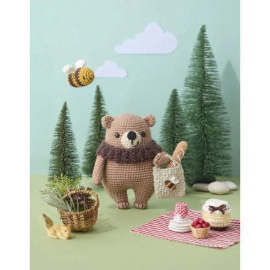 Tendres animaux au crochet – Livre amigurumi et personnages de Val Bichon