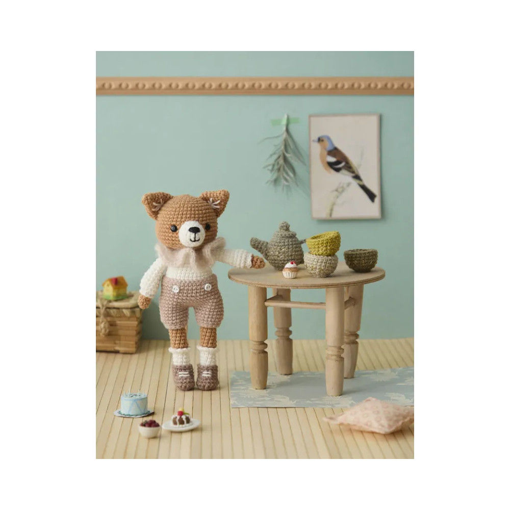 Tendres animaux au crochet – Livre amigurumi et personnages de Val Bichon