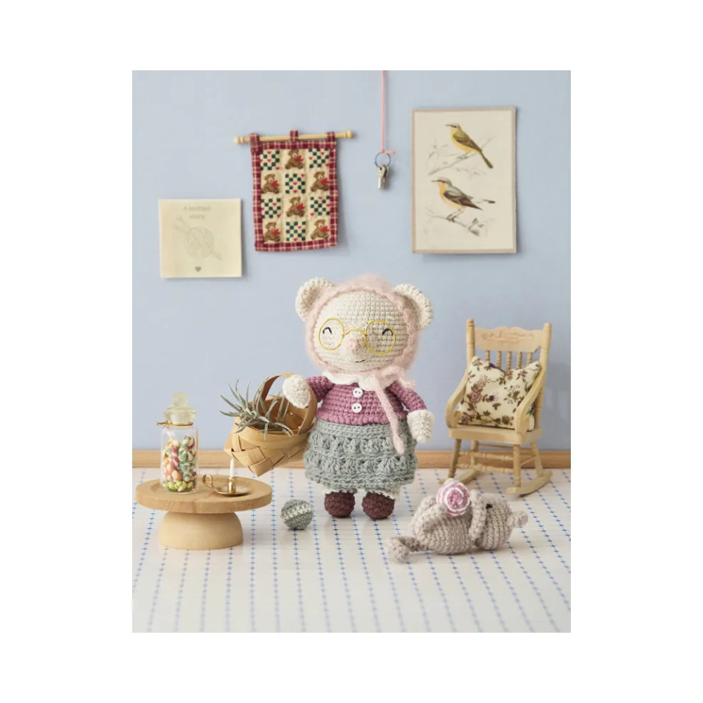 Tendres animaux au crochet – Livre amigurumi et personnages de Val Bichon