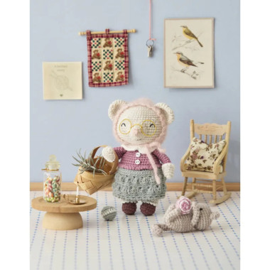Tendres animaux au crochet – Livre amigurumi et personnages de Val Bichon
