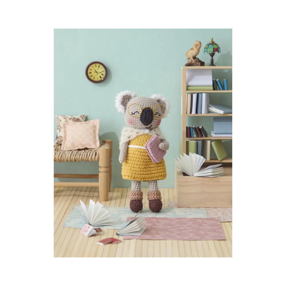 Tendres animaux au crochet – Livre amigurumi et personnages de Val Bichon