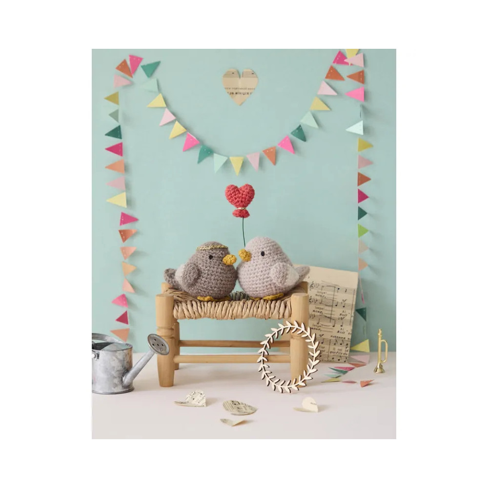 Tendres animaux au crochet – Livre amigurumi et personnages de Val Bichon