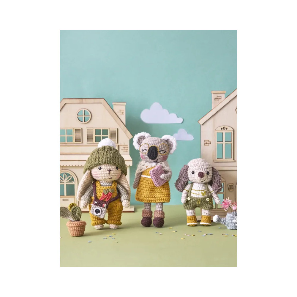Tendres animaux au crochet – Livre amigurumi et personnages de Val Bichon