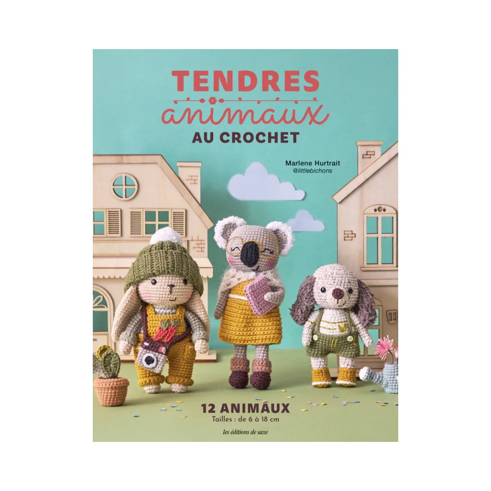 Tendres animaux au crochet – Livre amigurumi et personnages de Val Bichon