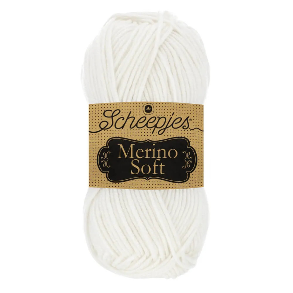Scheepjes Merino Soft – Fil DK doux en laine mérinos pour tricot et crochet