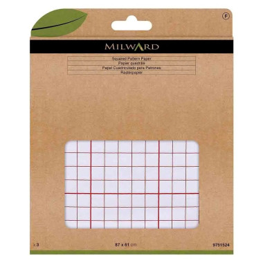 Papier à patrons quadrillé Milward