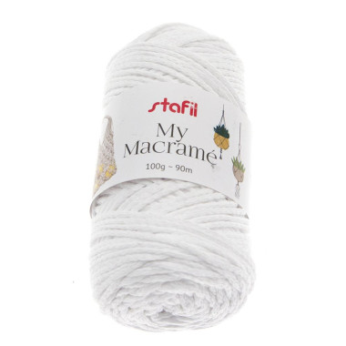 My Macramé de Stafil – Fil en coton recyclé pour macramé