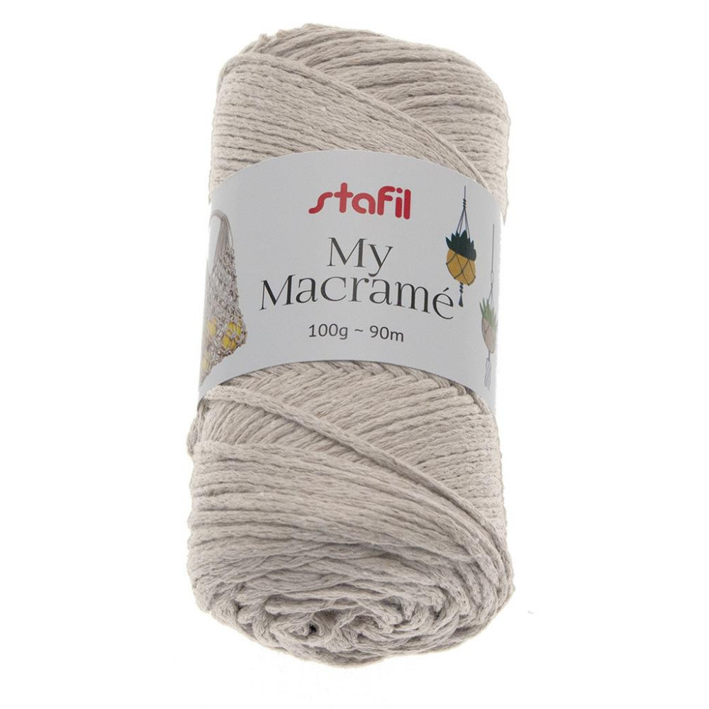 My Macramé de Stafil – Fil en coton recyclé pour macramé