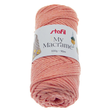 My Macramé de Stafil – Fil en coton recyclé pour macramé