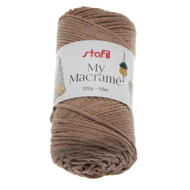 My Macramé de Stafil – Fil en coton recyclé pour macramé