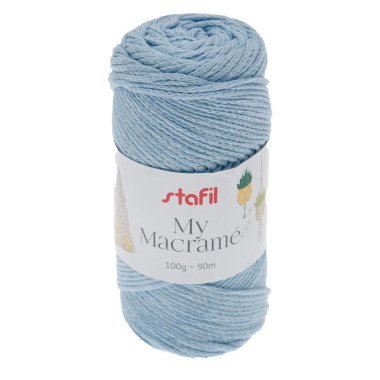 My Macramé de Stafil – Fil en coton recyclé pour macramé