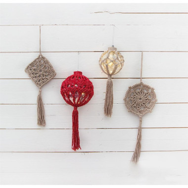 My Macramé Glitter de Stafil – Fil en coton pailleté pour macramé