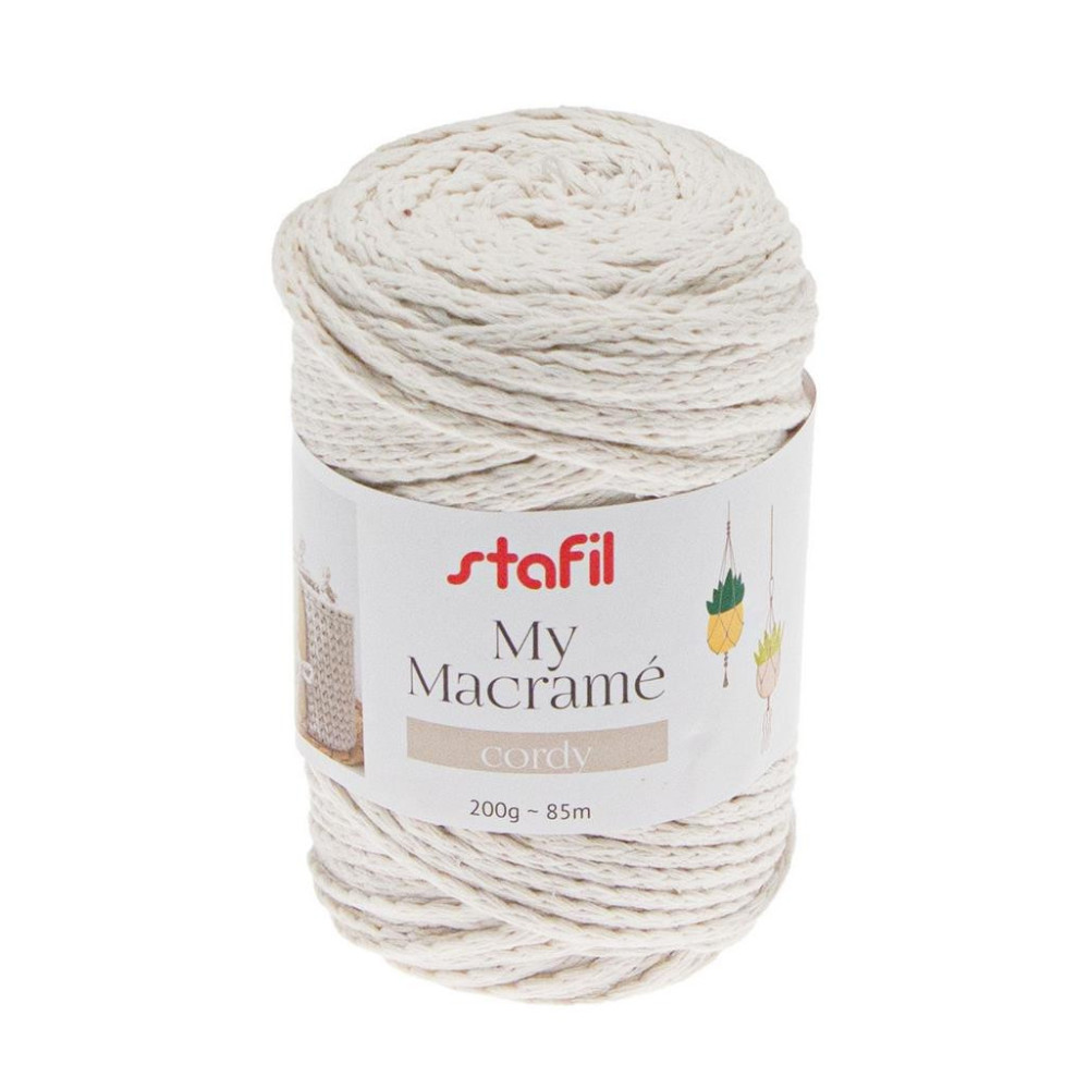 My Macramé Cordy de Stafil – Cordon épais en coton pour macramé