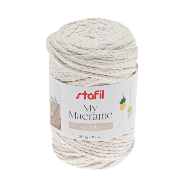 My Macramé Cordy de Stafil – Cordon épais en coton pour macramé