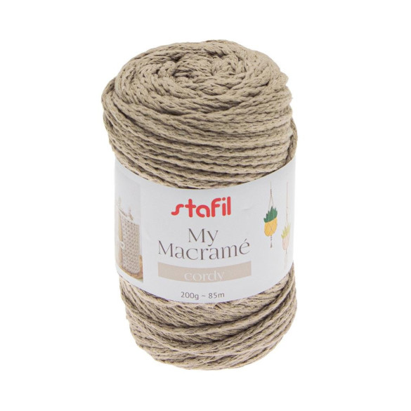 My Macramé Cordy de Stafil – Cordon épais en coton pour macramé