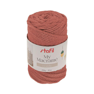 My Macramé Cordy de Stafil – Cordon épais en coton pour macramé