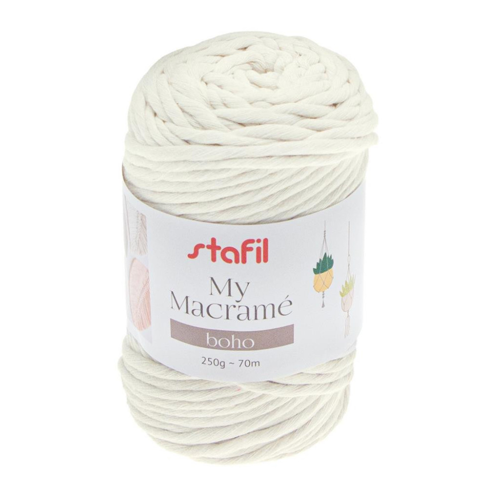 My Macramé Boho de Stafil – Fil en coton à peigner pour macramé