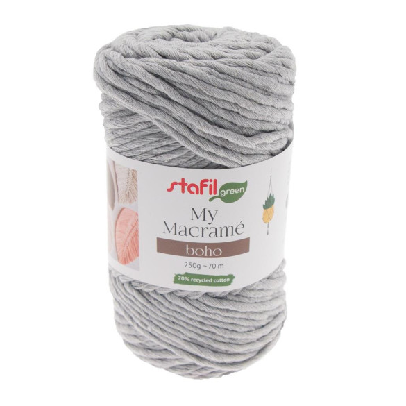 My Macramé Boho de Stafil – Fil en coton à peigner pour macramé