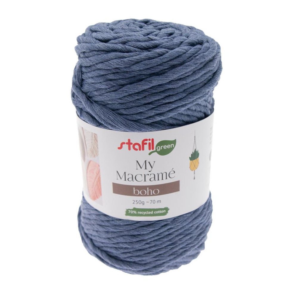My Macramé Boho de Stafil – Fil en coton à peigner pour macramé