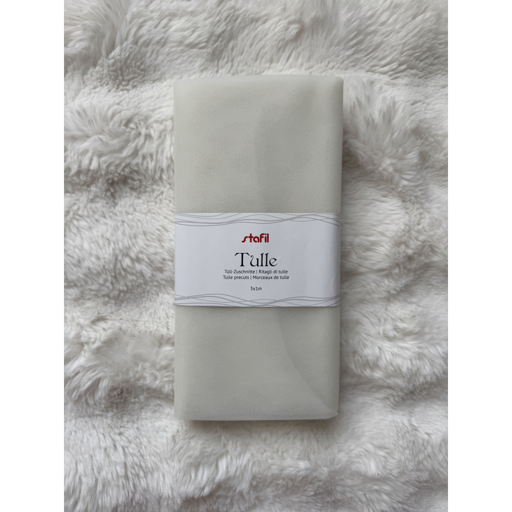 Tulle uni prédécoupé Stafil 1 m x 3 m | Couture et décoration