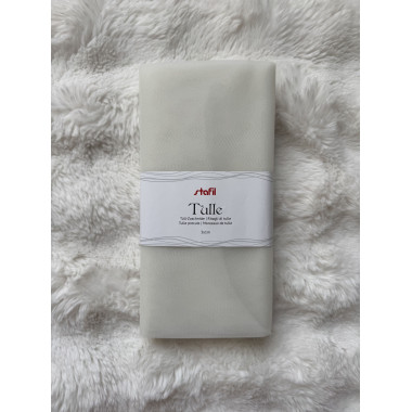 Tulle uni prédécoupé Stafil 1 m x 3 m | Couture et décoration
