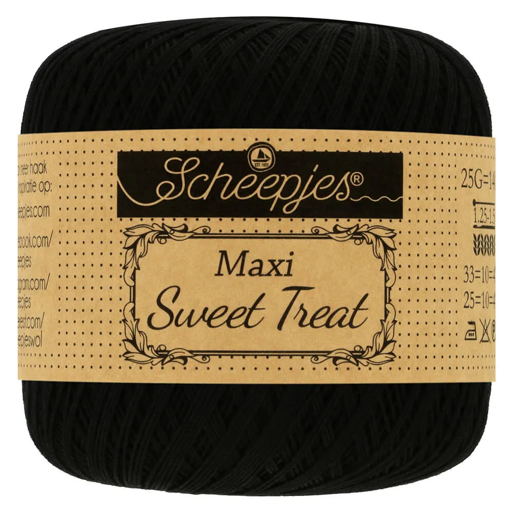 Scheepjes Maxi Sweet Treat : fil crochet 100 % coton mercerisé