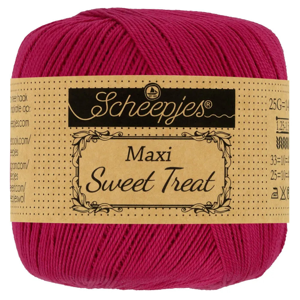 Scheepjes Maxi Sweet Treat : fil crochet 100 % coton mercerisé