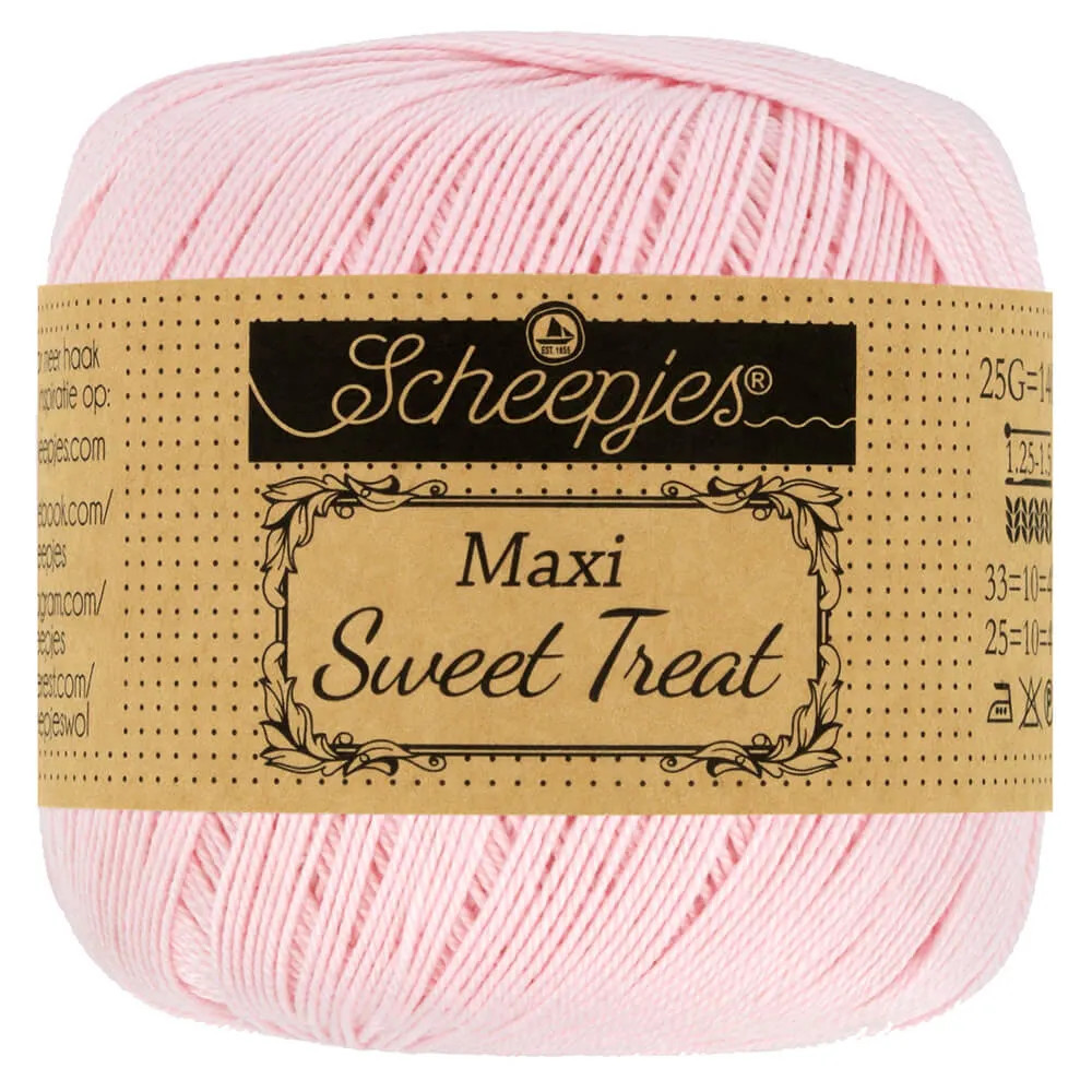 Scheepjes Maxi Sweet Treat : fil crochet 100 % coton mercerisé