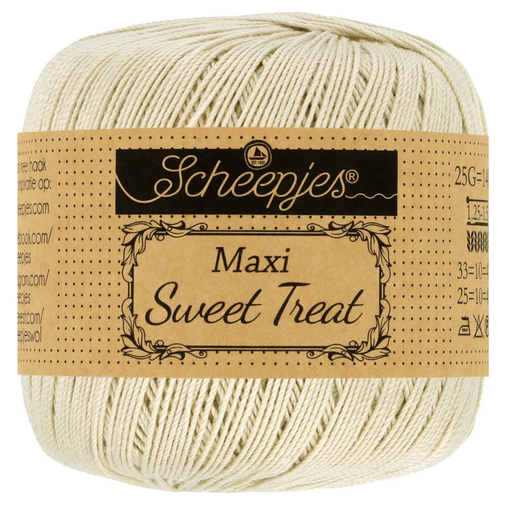 Scheepjes Maxi Sweet Treat : fil crochet 100 % coton mercerisé