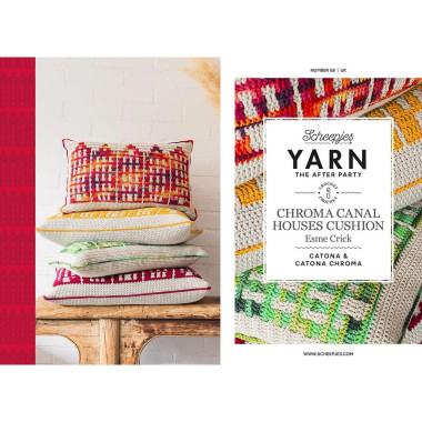 Livre YARN - The After Party n°58 Chroma Canal Houses Cushion