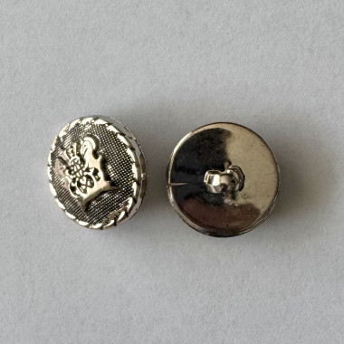 Bouton gris avec chevaux 22 mm - Découvrez des centaines de modèles !