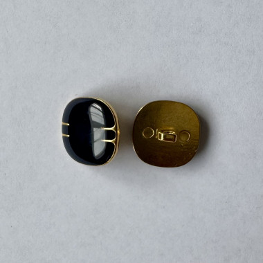 Bouton bleu marine et doré 19 mm - Découvrez des centaines de modèles !