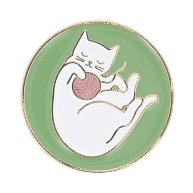 Needle Minder Green Cat Bohin