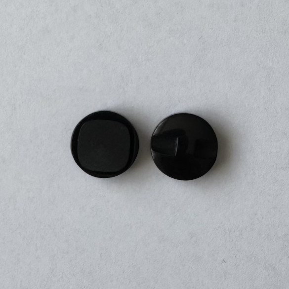 Bouton noir avec carré central 15 mm - Découvrez des centaines de modèles !