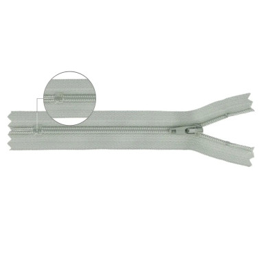 Fermeture éclair à spirale avec extrémité fermée YKK (Beige - 576)