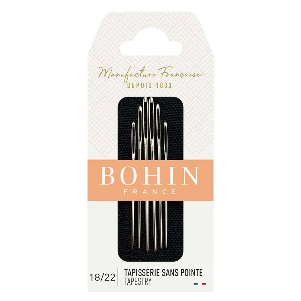 Assortiment d'aiguilles pour canevas et point de croix 18/22 Bohin
