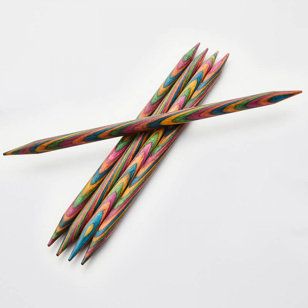 Aiguilles double pointe Symfonie KnitPro 15 cm