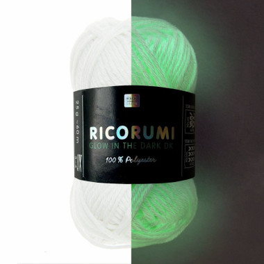 Fil phosphorescent Rico Design Ricorumi Glow in the Dark DK