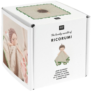Kit crochet Ricorumi Baby Blankies Gland Rico Design