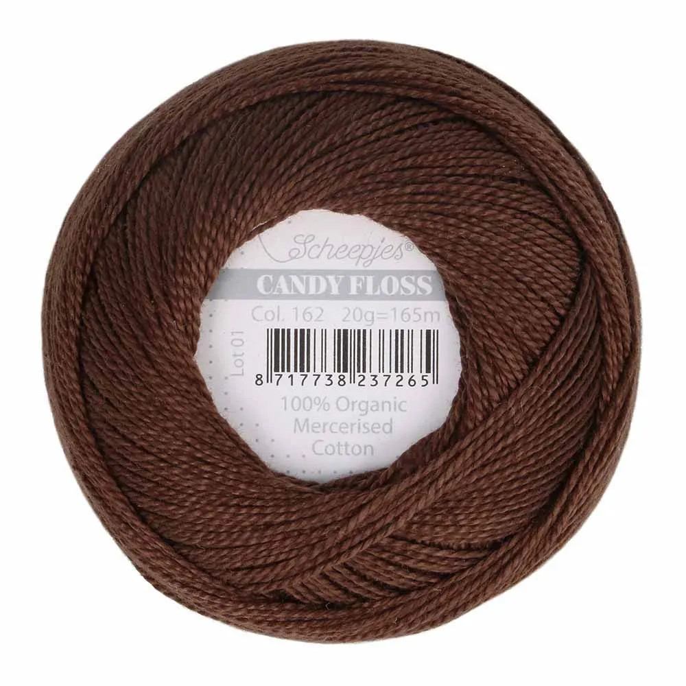 Fil fin 100% coton mercerisé Scheepjes Candy Floss