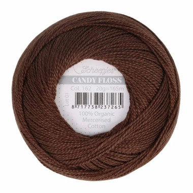 Fil fin 100% coton mercerisé Scheepjes Candy Floss
