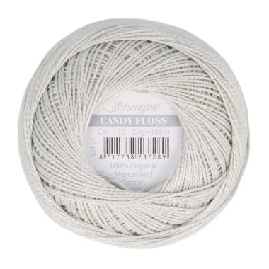 Fil fin 100% coton mercerisé Scheepjes Candy Floss