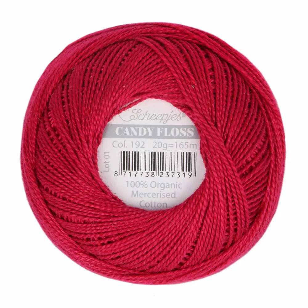 Fil fin 100% coton mercerisé Scheepjes Candy Floss