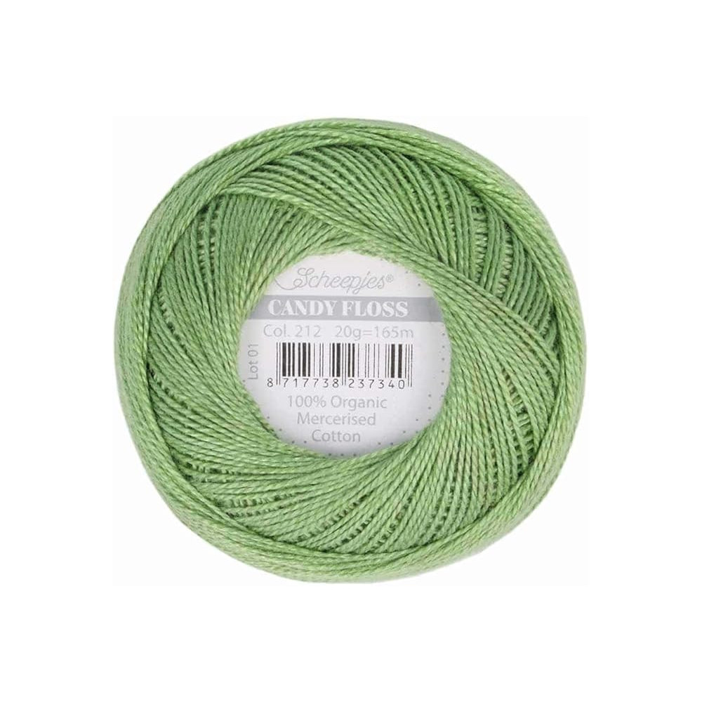 Fil fin 100% coton mercerisé Scheepjes Candy Floss