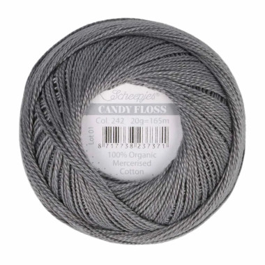 Fil fin 100% coton mercerisé Scheepjes Candy Floss