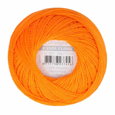 Fil fin 100% coton mercerisé Scheepjes Candy Floss