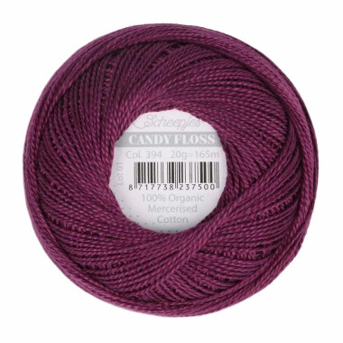 Fil fin 100% coton mercerisé Scheepjes Candy Floss