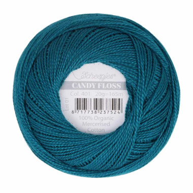 Fil fin 100% coton mercerisé Scheepjes Candy Floss